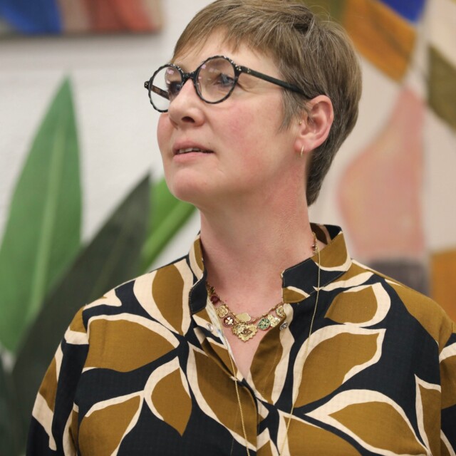 Quintessence - Robe Cyrielle - armuré de coton feuillage