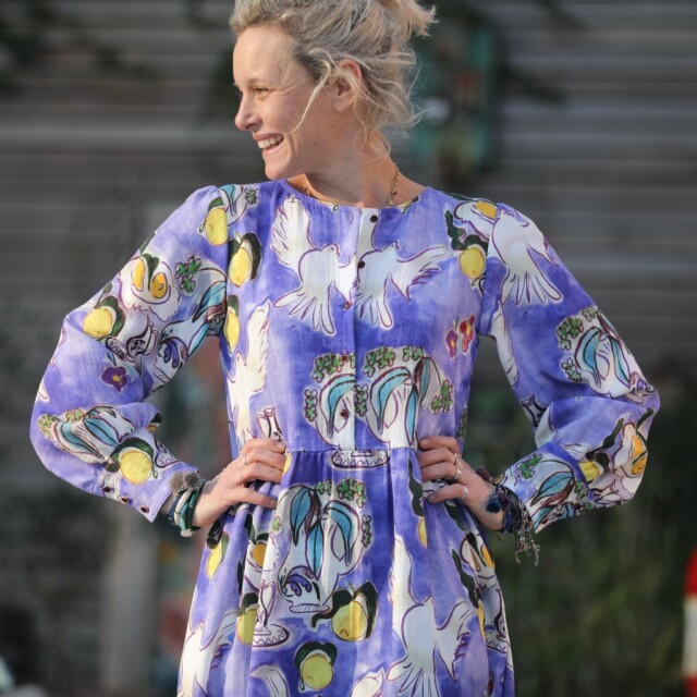 Quintessence - Robe Isis – Viscose Céleste