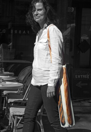 Sac a baguette – sac a pain écologique – Maron Bouillie Paris par la marque Maron Bouillie Maron Bouillie - Sac a baguette – sac a pain écologique – Maron Bouillie Paris