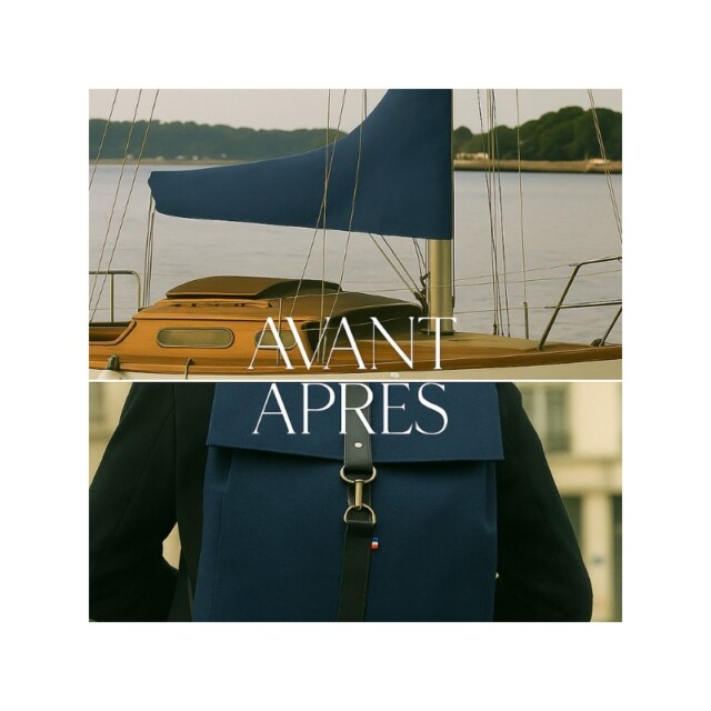 Saint-Lazare - Sac à dos "imparfait" - Jack bleu marine