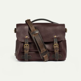 Bleu de Chauffe - Sac Postier Eclair S  Tourbe