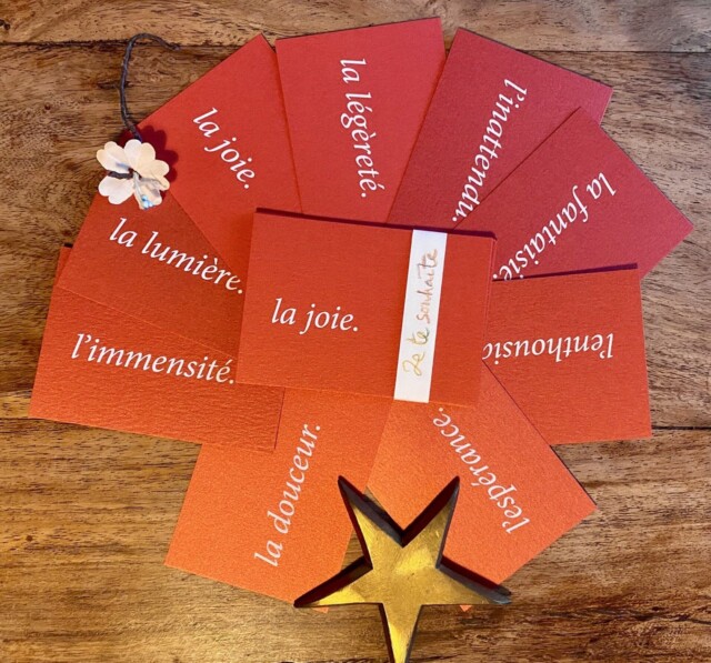 La Fille des Carnets - Série de cartes “Je te souhaite”