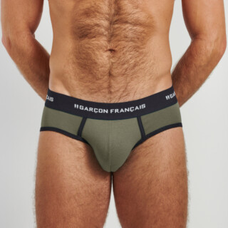 Garçon Français - Slip kaki clair