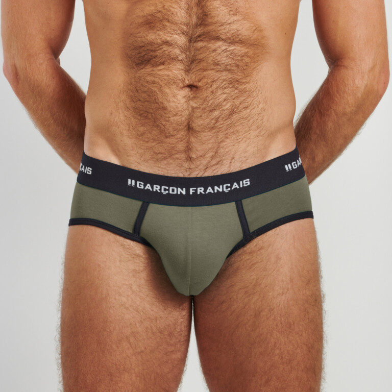 Garçon Français - Slip kaki clair