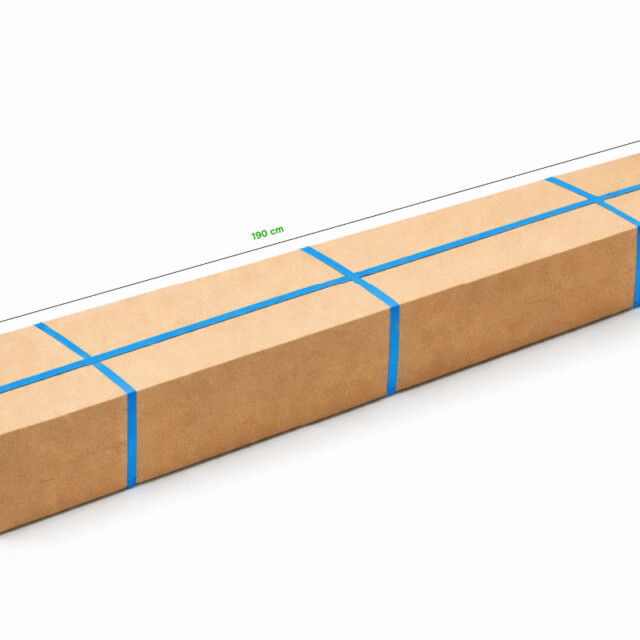 ABC MEUBLES - Sommier à lattes 80x190 bois Kit Noé