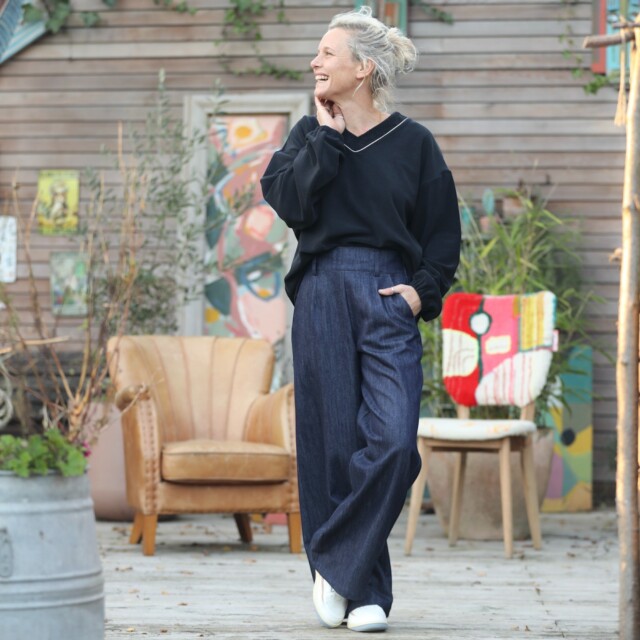 Quintessence - Sweat Gustave - polaire noire