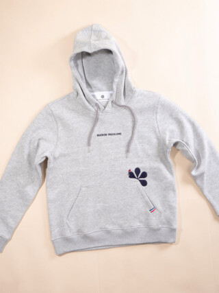 Maison Tricolore - Le Sweat à Capuche Femme Coton Bio France – Gris