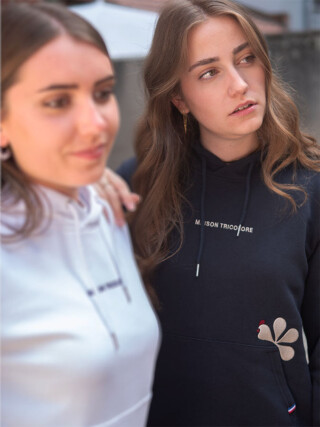Maison Tricolore - Le Sweat à Capuche Femme Coton Bio France – Marine