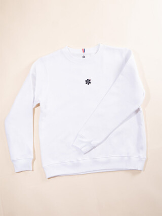 Maison Tricolore - Le Sweat Classique Homme Coton Bio – Blanc