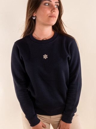 Maison Tricolore - Le Sweat Classique Femme en Coton Bio – Marine