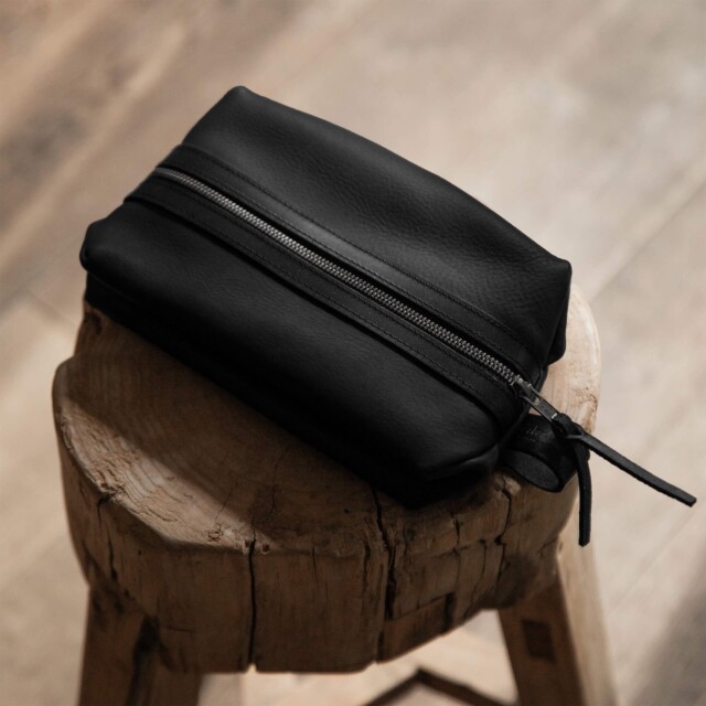 Bleu De Chauffe - Trousse de toilette ZAZOU - Noir