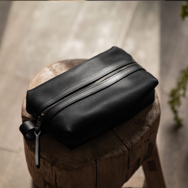 Bleu De Chauffe - Trousse de toilette ZAZOU - Noir