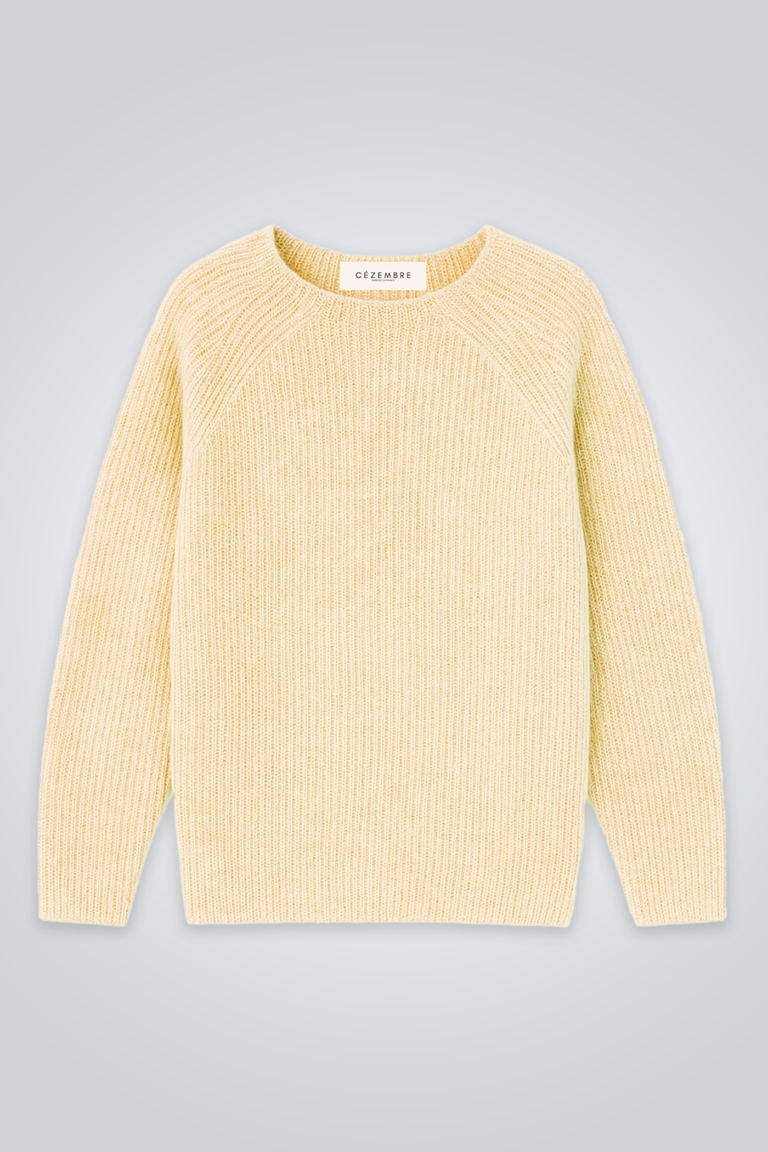 Cézembre - Pull en alpaga - ROCHEBONNE - Jaune / XL