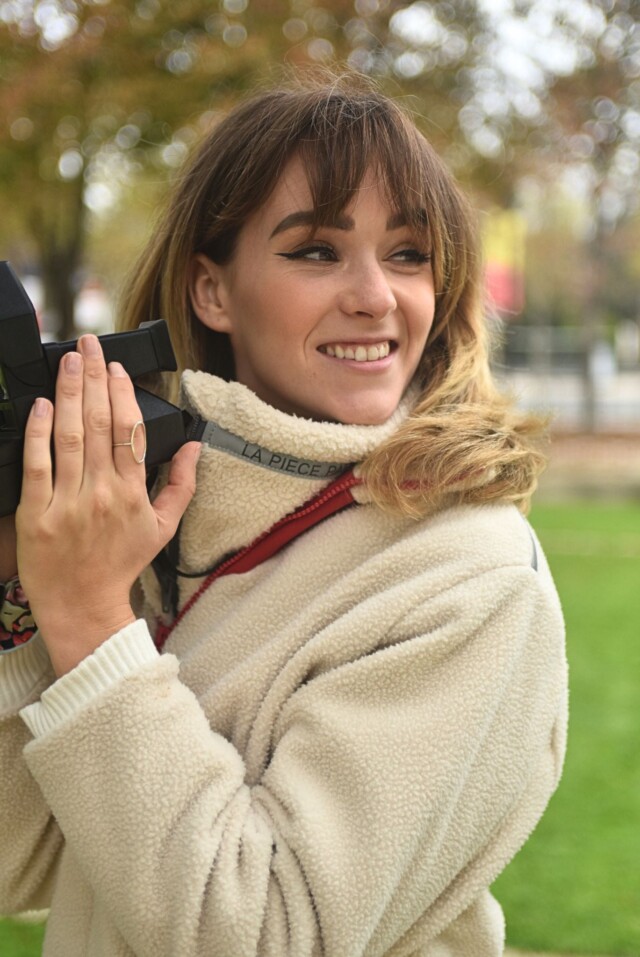 La Piece Paris Direct - Plastron moutonné ANGEL II