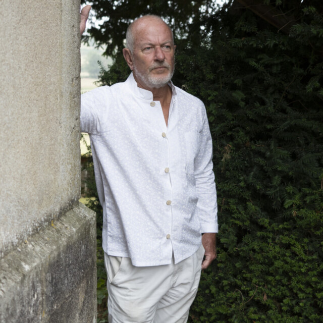 Fleurs Pois & Cie - Chemise ou veste pour homme ? - Blanc