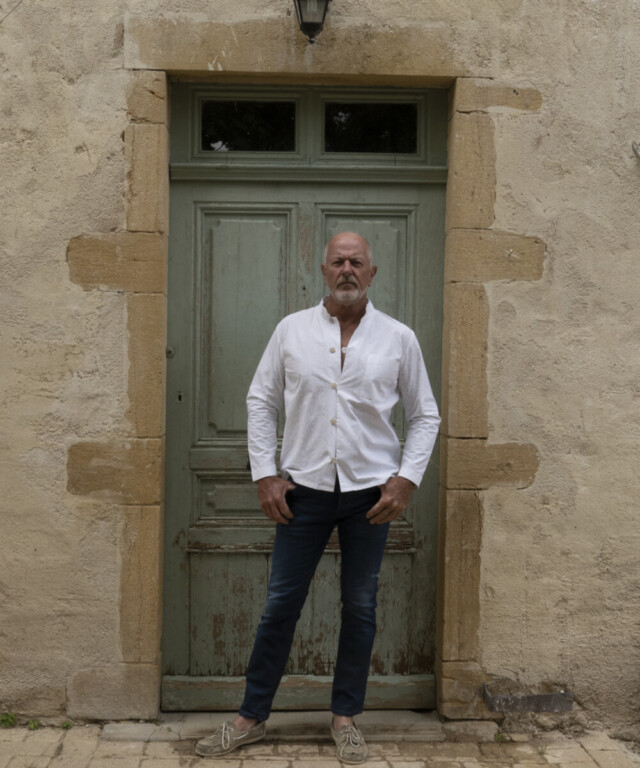 Fleurs Pois & Cie - Chemise ou veste pour homme ? - Blanc