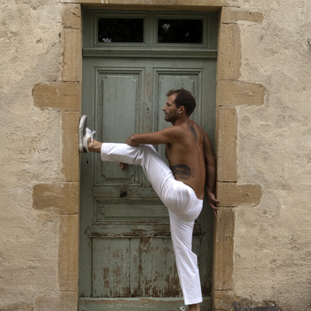 Fleurs Pois & Cie - Pantalon Pyjama homme et/ ou de ville - Blanc