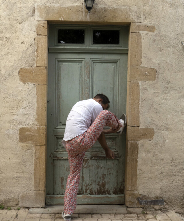 Fleurs Pois & Cie - Pantalon Pyjama homme et/ ou de ville - Rouge/Rose/Blanc/vert foncé