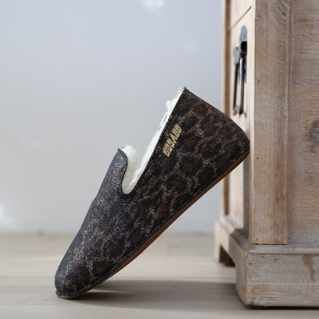 Bosabo - Chausson Coco - velours imprimé