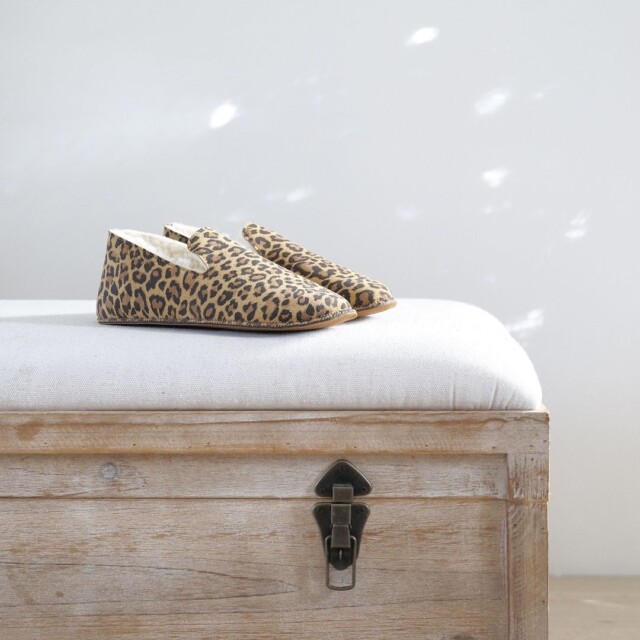 Bosabo - Chausson Coco - velours imprimé