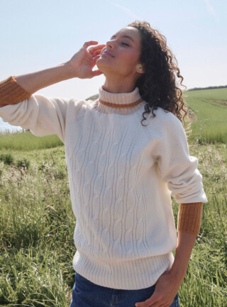 Pull Anna par la marque LAFRANÇAISE Mailles in France LAFRANÇAISE Mailles in France - Pull Anna