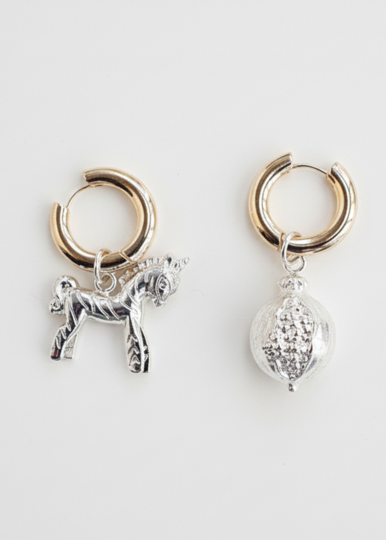 NEIJE - Boucles d'Oreilles Trésor de Troie (Grenade)