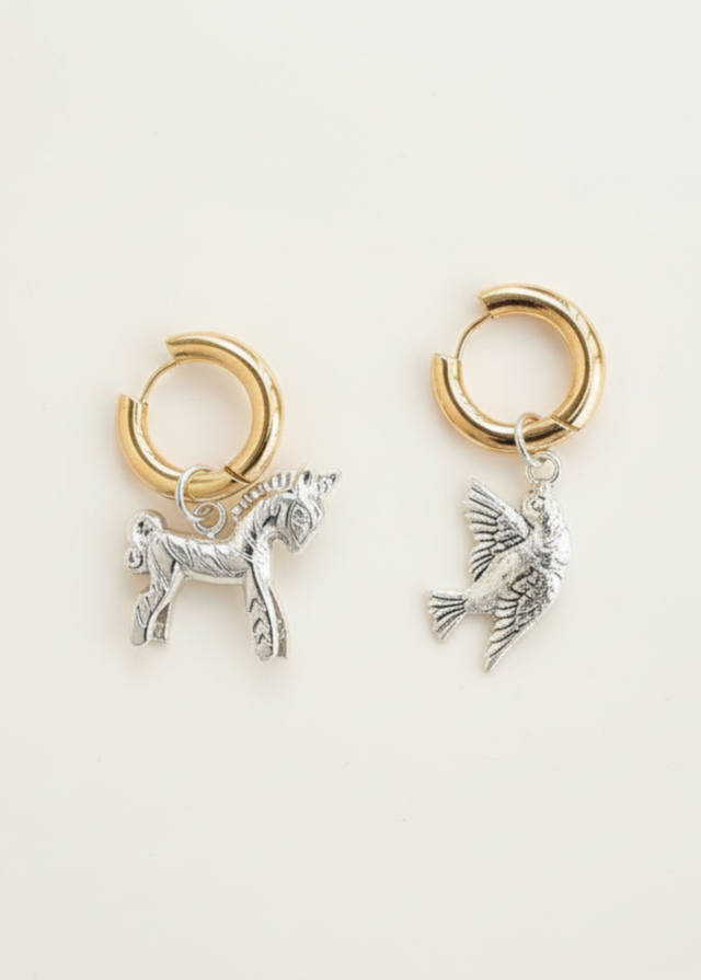 Boucles d’Oreilles Trésor de Troie (Oiseau) par la marque NEIJE NEIJE - Boucles d’Oreilles Trésor de Troie (Oiseau)