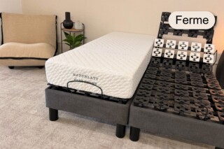 Matelas Mousse à mémoire – Ferme par la marque NATUR’LATT LITERIE NATUR’LATT LITERIE - Matelas Mousse à mémoire – Ferme