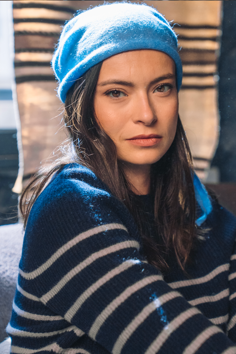 Cézembre - Bandana en alpaga - COLETTE - Azur