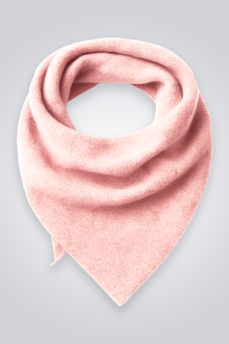 Cézembre - Bandana en alpaga - COLETTE - Rose pâle