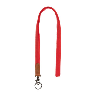 PORTE-CLÉS LONG ROUGE COQUELICOT par la marque Vous Pouvez Dormir Dans La Grange Vous Pouvez Dormir Dans La Grange - PORTE-CLÉS LONG ROUGE COQUELICOT