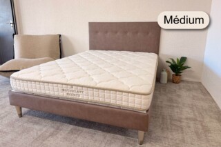 NATUR’LATT LITERIE - Matelas Latex Naturel – Made in France – double face été/hiver
