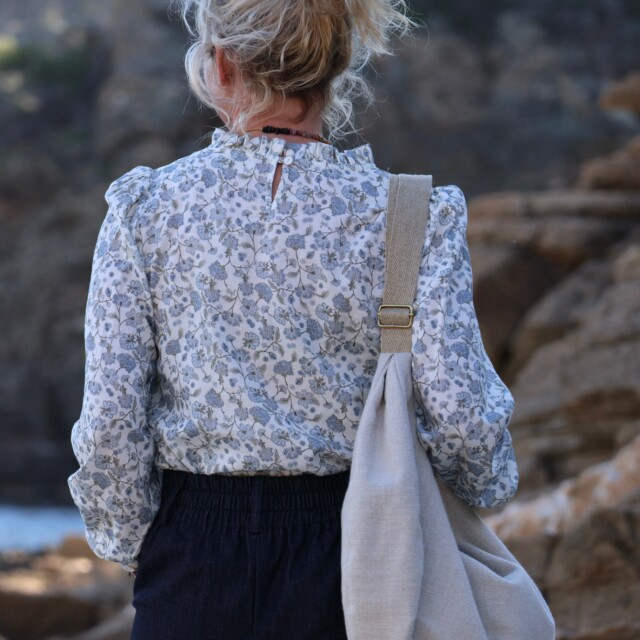 Quintessence - Sac Pia en lin naturel