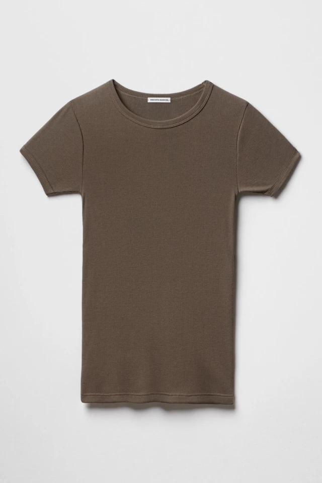 Maillot de Corps Femme – Vert Kaki par la marque Tricots Marcel Tricots Marcel - Maillot de Corps Femme – Vert Kaki