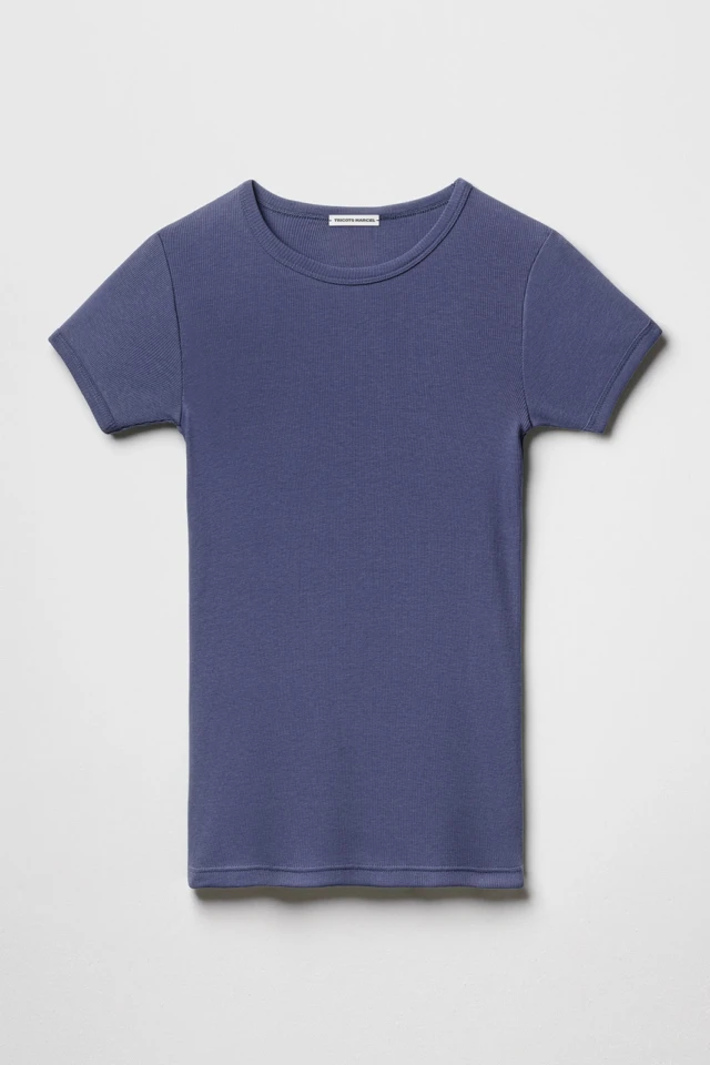 Tricots Marcel - Maillot de Corps Femme – Violet Denim