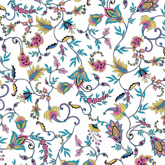 Fleurs Pois & Cie - Shorty 100% coton made in France - Multicolore