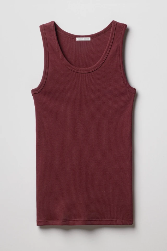 Tricots Marcel - Débardeur Femme Marcel Signature – Bordeaux