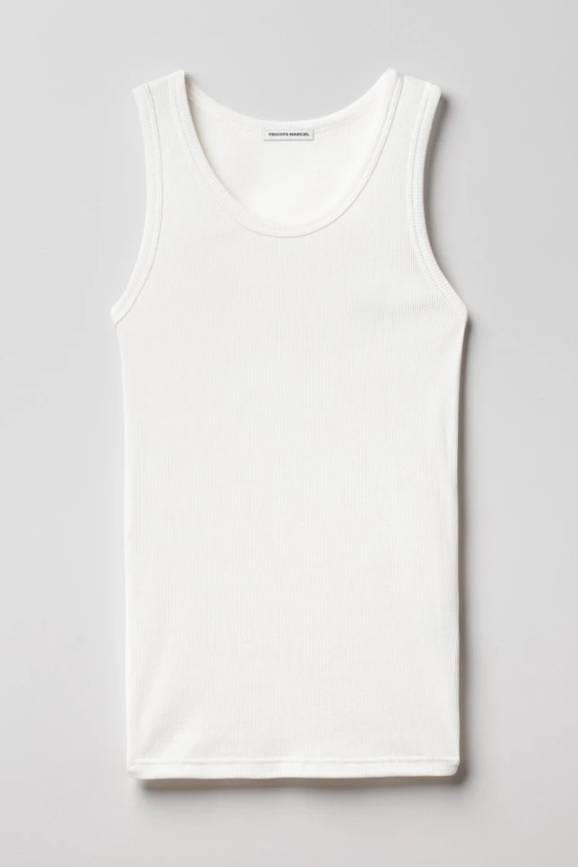 Tricots Marcel - Débardeur Marcel Signature – Ecru