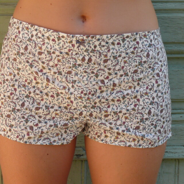 Fleurs Pois & Cie - Shorty 100% coton made in France - Multicolore
