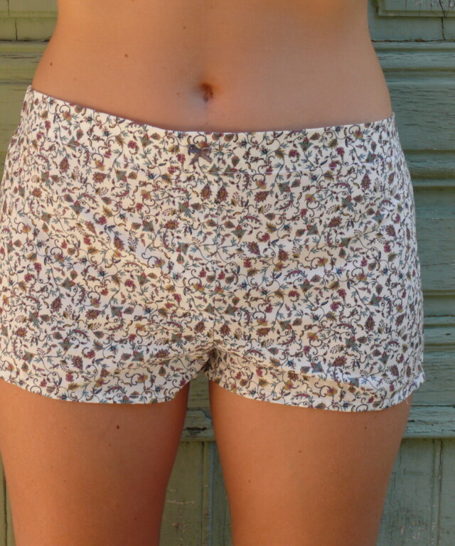 Fleurs Pois & Cie - Shorty 100% coton made in France - Multicolore