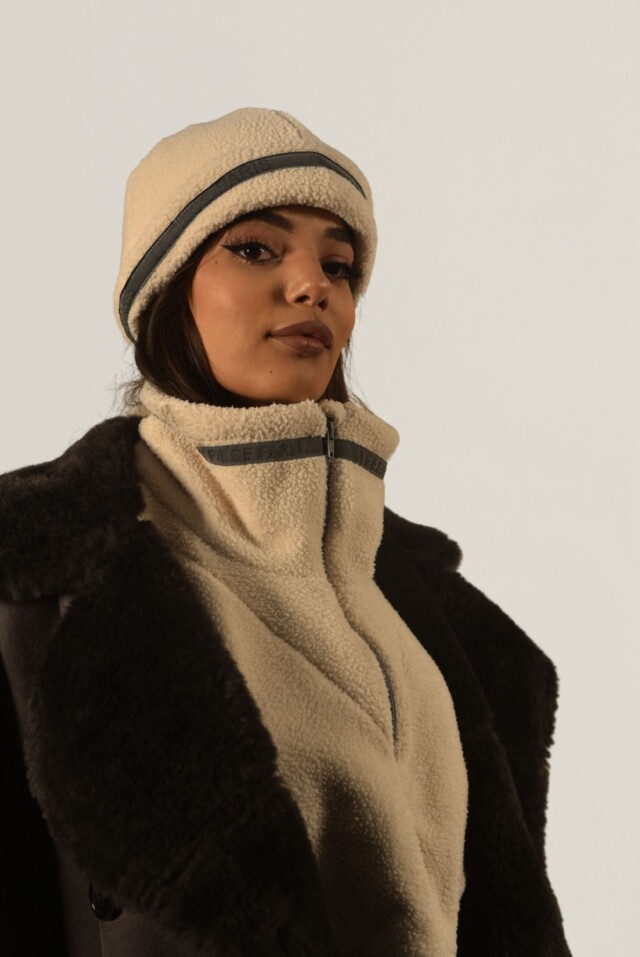 La Piece Paris Direct - Plastron moutonné ANGEL II