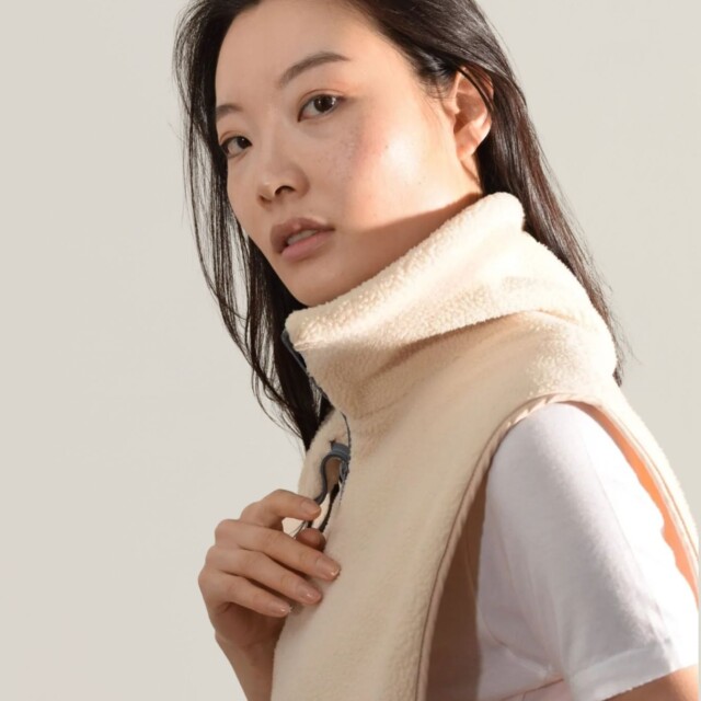 La Piece Paris Direct - Plastron moutonné ANGEL II