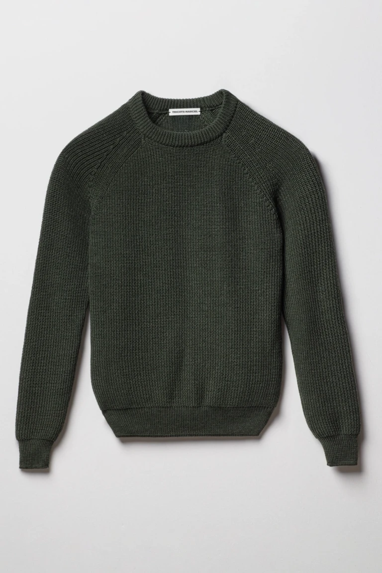 Pulls Kaki 110RectifNE Les Tricots Marcel -
