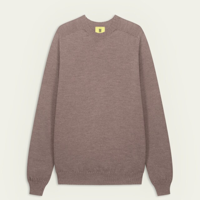 Nitto Knitwear - Pull Aris Col Rond - Taupe