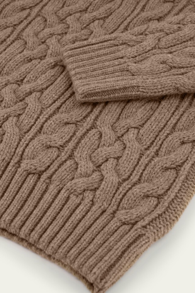 Nitto Knitwear - Pull Ohannes Col Rond - Taupe