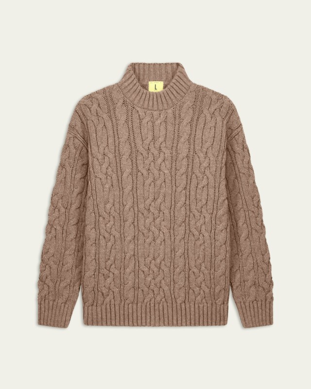 Nitto Knitwear - Pull Ohannes Col Rond - Taupe