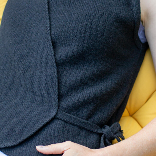 Ardelaine - Gilet cache-coeur en laine - Lyas