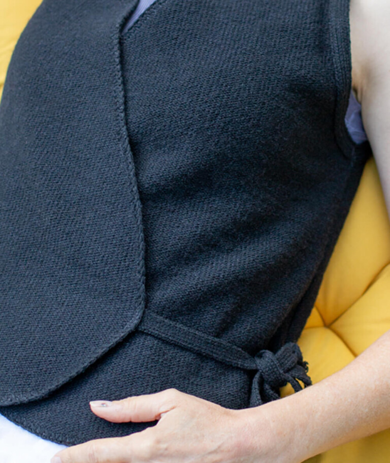 Ardelaine - Gilet cache-coeur en laine - Lyas