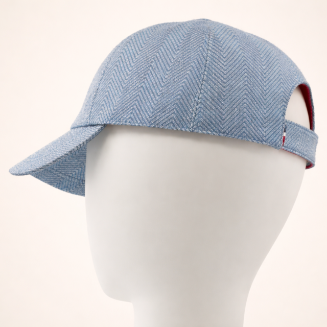 Headoniste - Casquette Rustique bleu