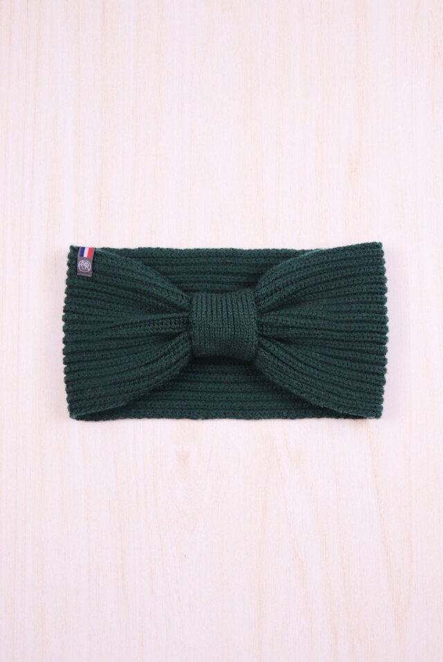 Bandeau avec nœud Perinne enfant Sapin par la marque Maison Bonnefoy Maison Bonnefoy - Bandeau avec nœud Perinne enfant Sapin